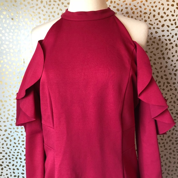 NWOT Free People Cold Shoulder Bodycon Dress - Picture 3 of 5